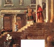 Presentation of the Virgin at the Temple (detail) er, TIZIANO Vecellio